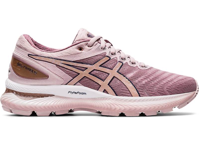 Sapatilhas Running Asics GEL-NIMBUS 22 Mulher Rosa, 0982A190.743